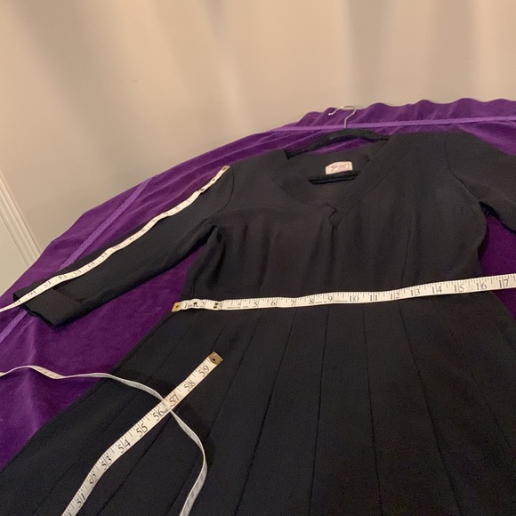 One of a kind, vintage Sherman black dress size 6 to 8 - Picture 11 of 16